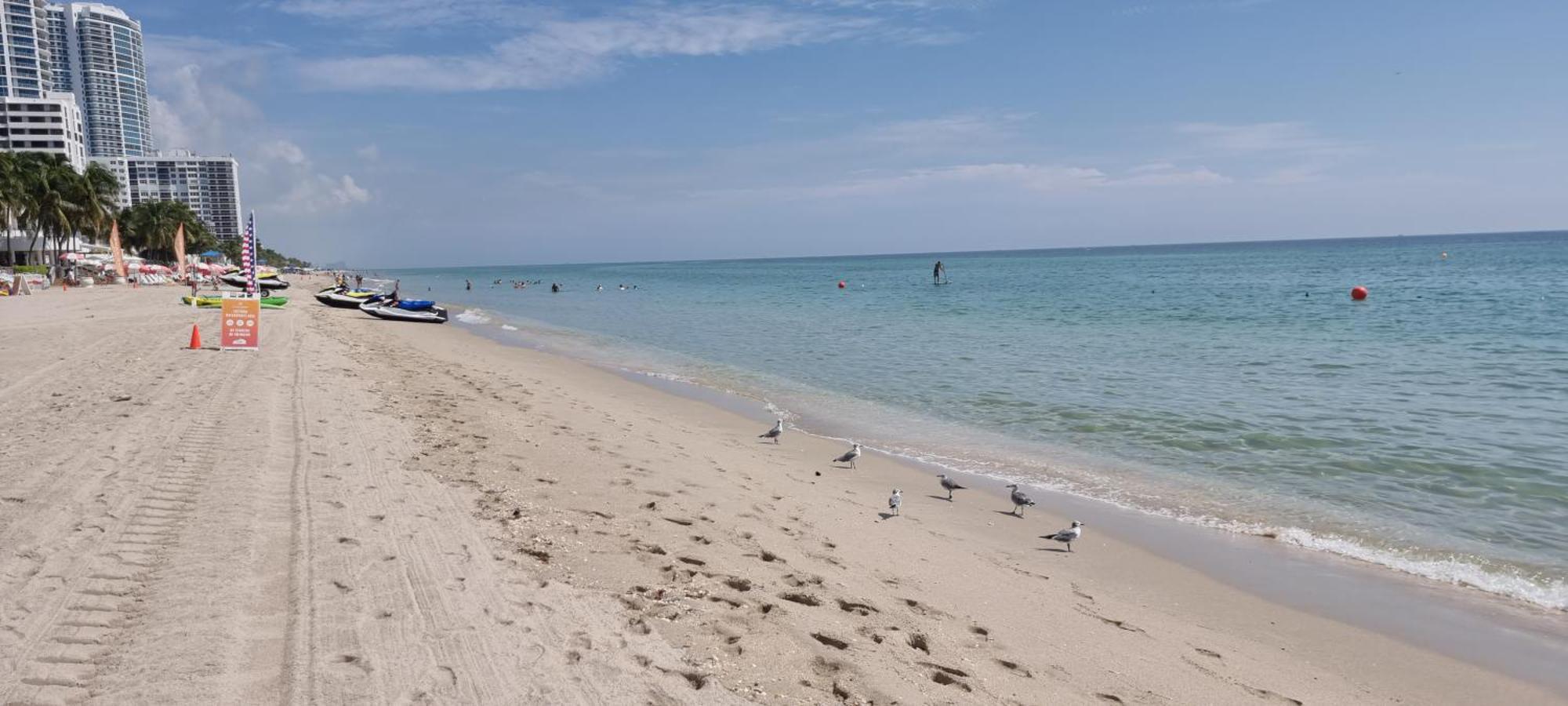New Luxury Apartment 2Br 2Ba Direct Beach Access Hollywood Bagian luar foto