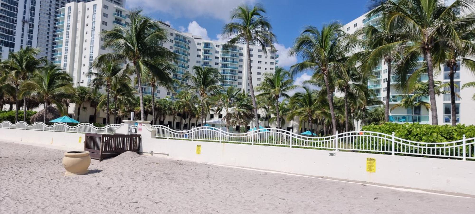 New Luxury Apartment 2Br 2Ba Direct Beach Access Hollywood Bagian luar foto