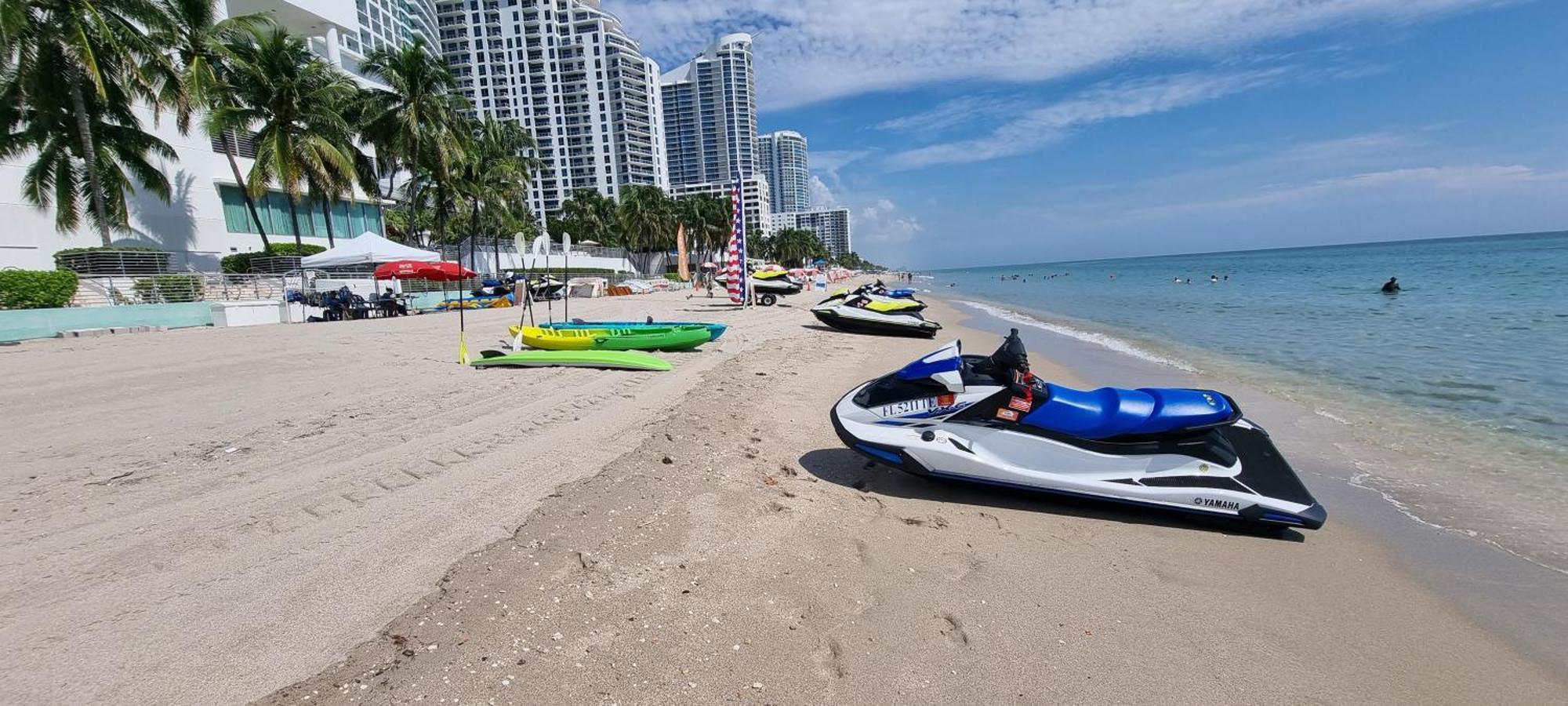 New Luxury Apartment 2Br 2Ba Direct Beach Access Hollywood Bagian luar foto